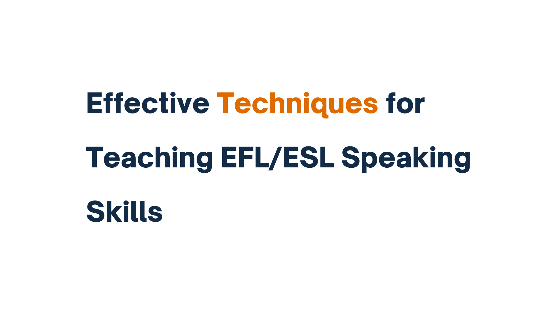 EFLCafe.net - The EFL/ESL Blog for English Teachers